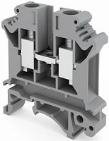 Клемма винтовая Tekfor UT1-16 16мм2 серый картинка 